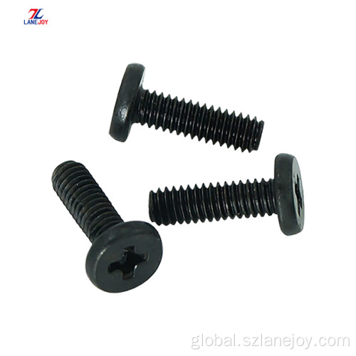 pan machine screw M2M2.5M3Back Round Pan Cross Head Screw Manufactory